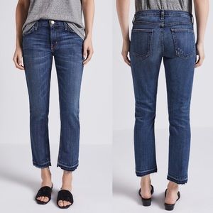 Cropped Straight Leg Jean 